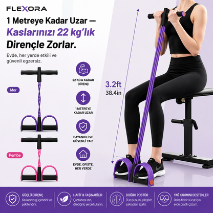 Flexora Tüm Vücut Şekillendirici Jimnastik Aleti