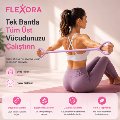 Flexora Üst Vücut Geliştirme Direnç Lastiği