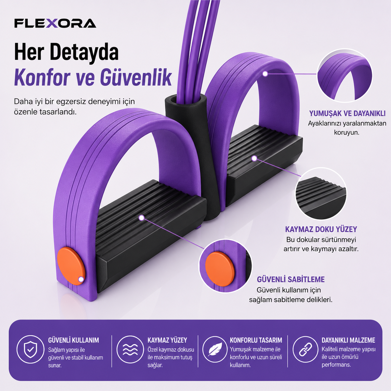Flexora Tüm Vücut Şekillendirici Jimnastik Aleti